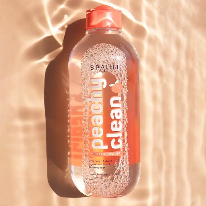 Peachy Clean Micellar Water & Hyaluronic Acid Makeup Remover