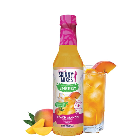 Sugar Free Skinny Peach Mango Energy Syrup