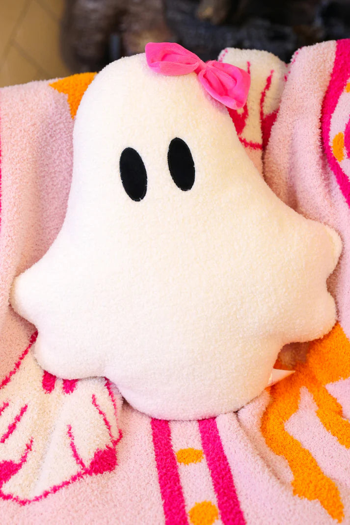 Gigi The Ghost Pillow
