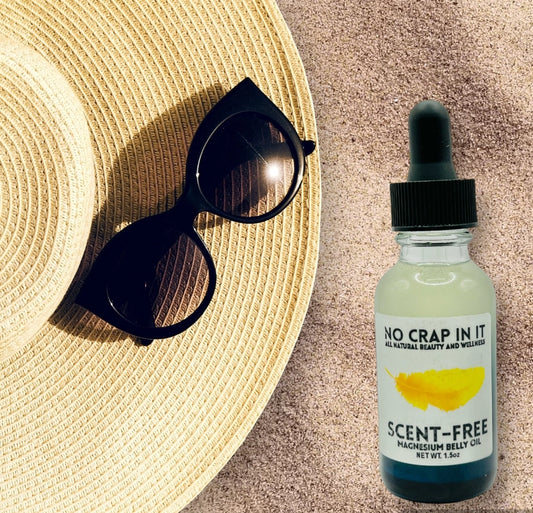 No Crap In It Magnesium Belly Oil (Scent Free)