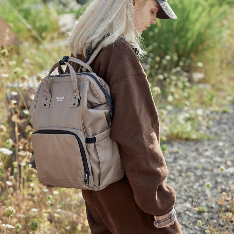 Himawari Waterproof and Anti-Theft Nylon Backpack Bag