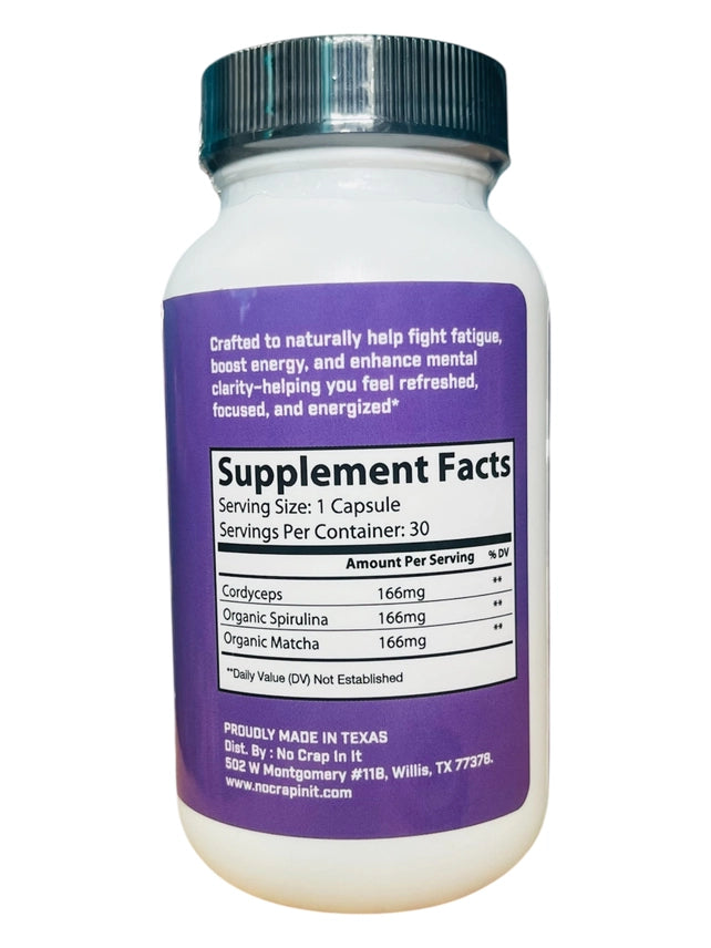 No Crap In It Fatigue Super Vitamins