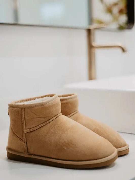 Sand Ankle Boots