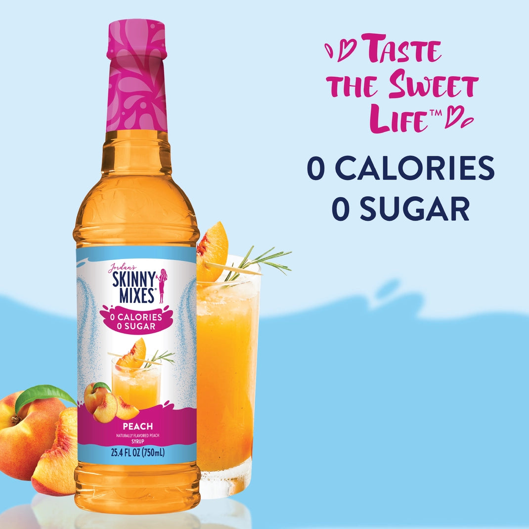 Sugar Free Skinny Drink Mix Peach Syrup