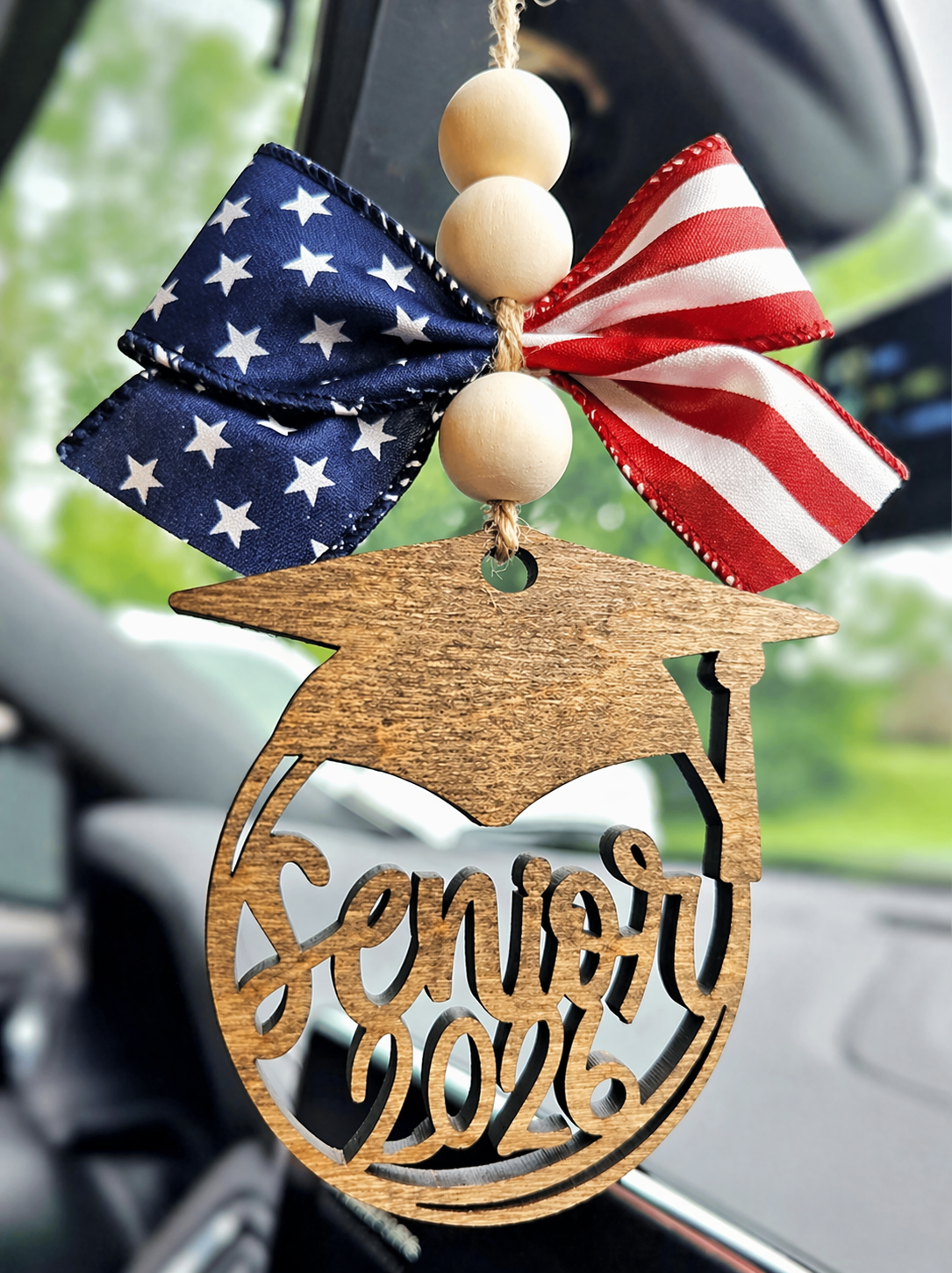 Senior 2026 Car Charm
