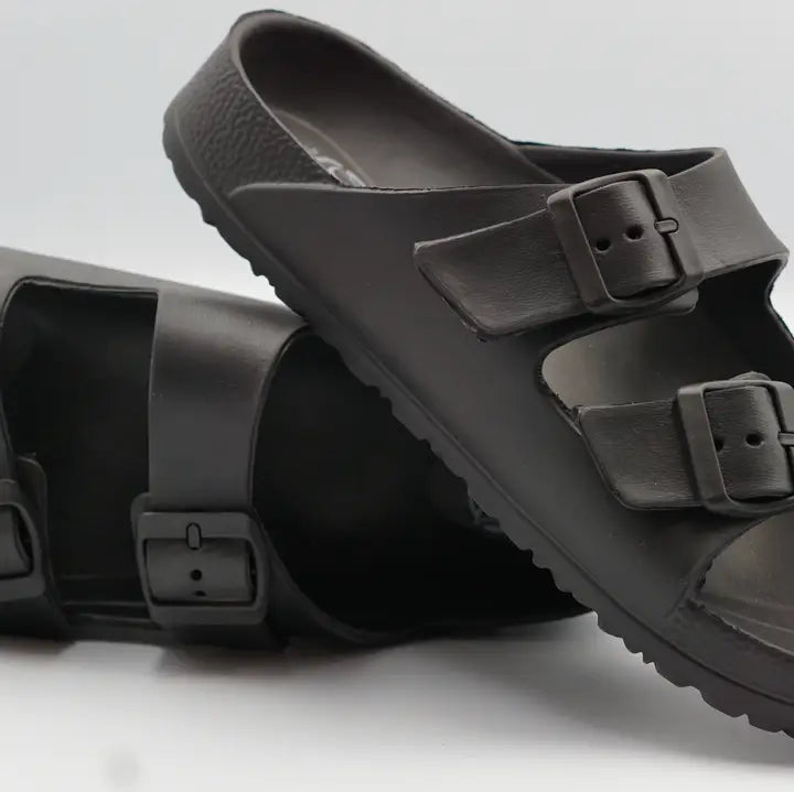 Unisex Adjustable‑Strap Slide Sandals