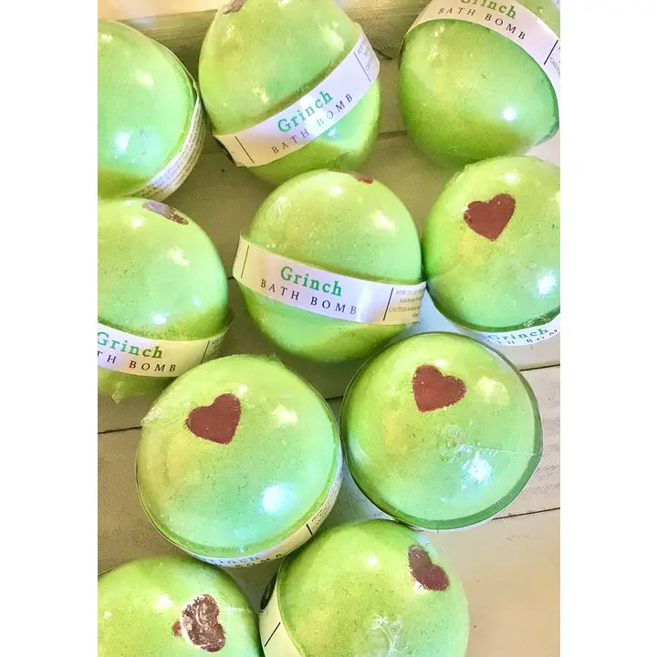 Grinch Bath Bomb