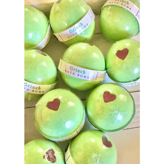 Grinch Bath Bomb
