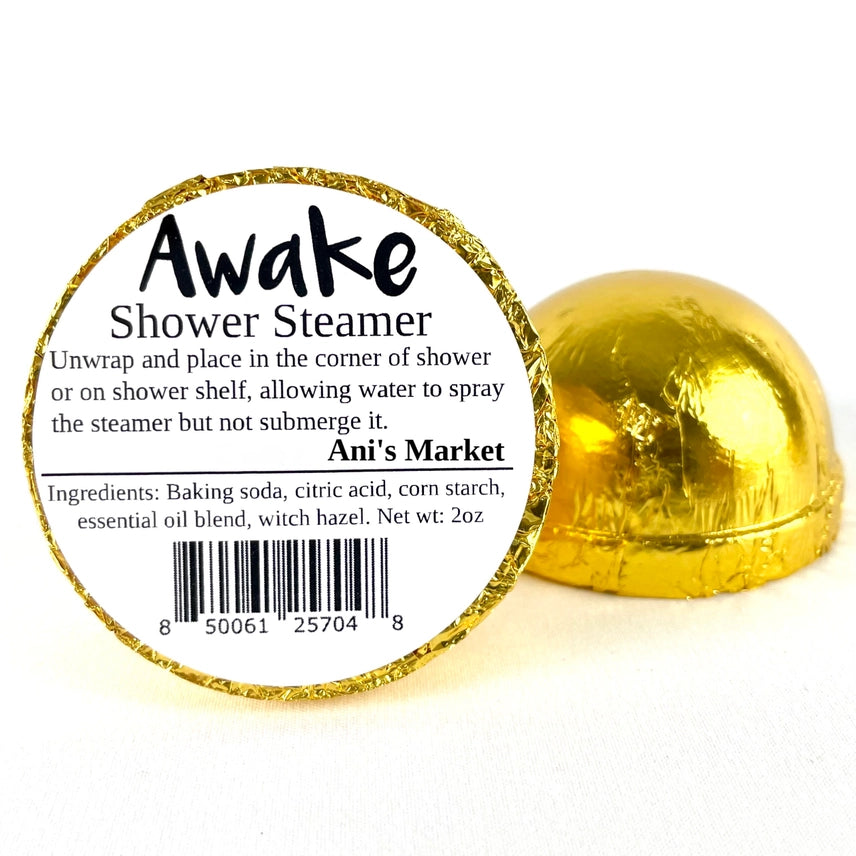 Natural Aromatherapy Essential Oil Awake Shower Steamers