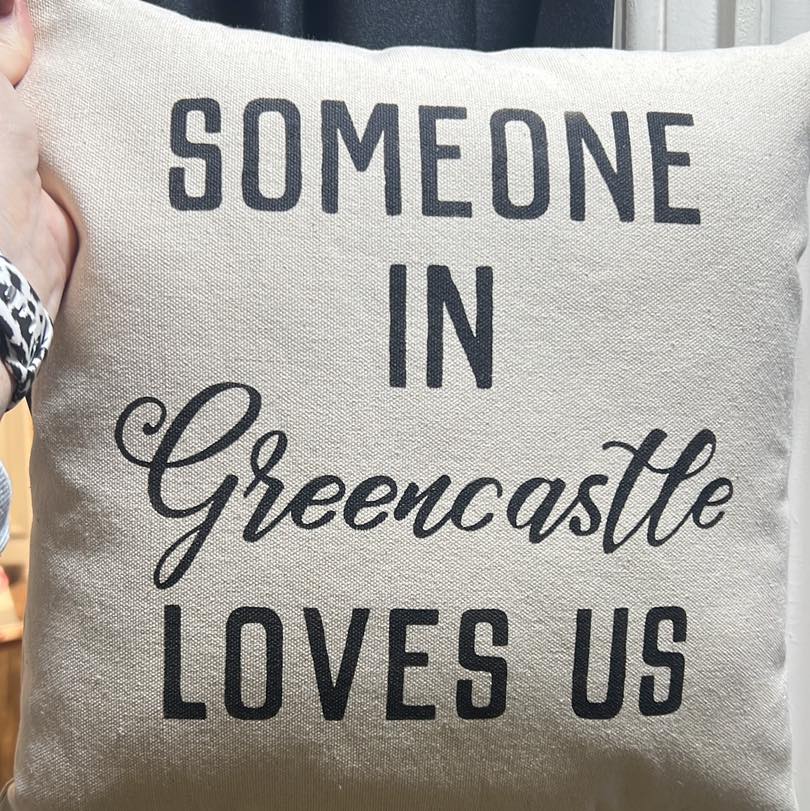 Greencastle Pillows (Loves Us or Loves Me)