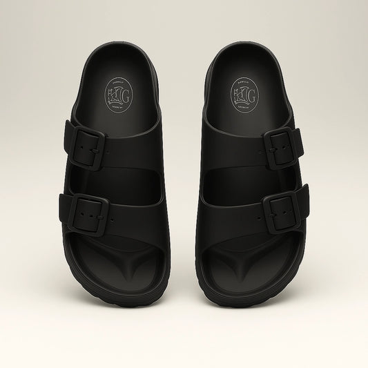 Unisex Adjustable‑Strap Slide Sandals