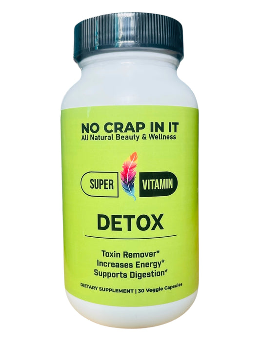 No Crap In It Detox Super Vitamins