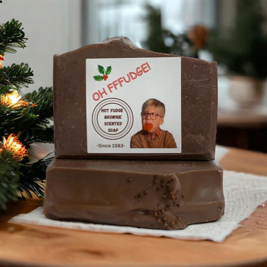 Holiday "Oh Fffudge” Handmade Soap