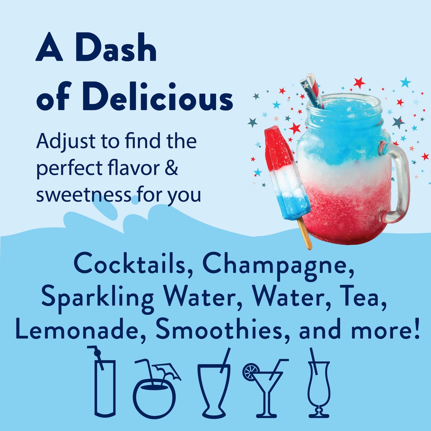 Sugar Free Skinny Drink Mix Rocket Pop
