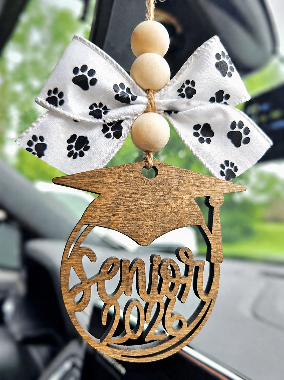Senior 2026 Car Charm