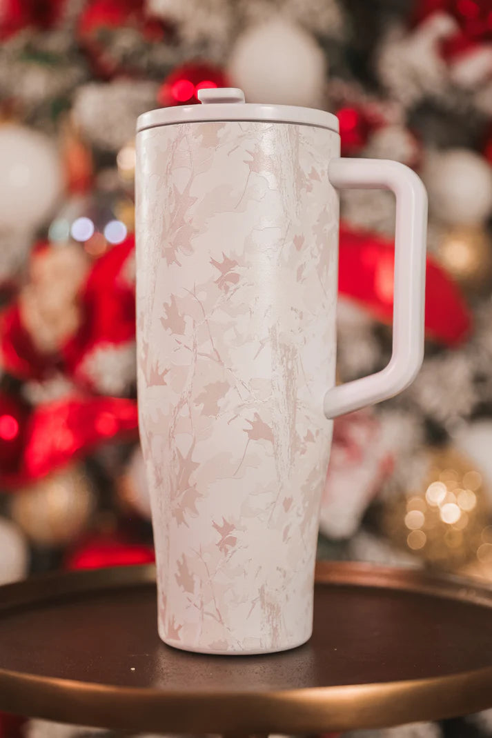 Camo Sleek Tumbler White