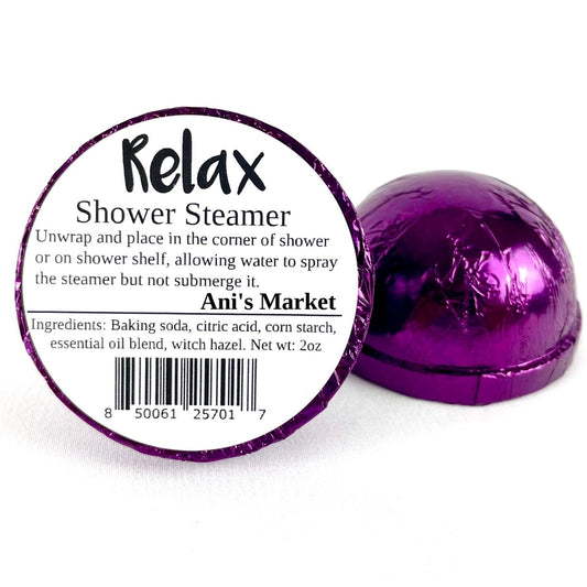 Natural Aromatherapy Essential Oil Relax Shower Steamers